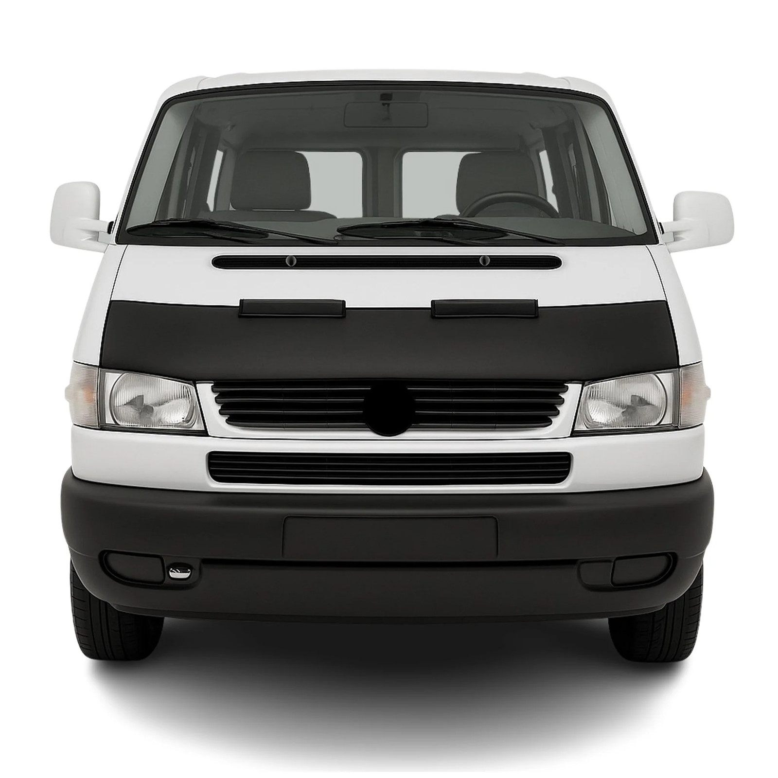 Housse de capot VW Transporter T4 finition vinyle noir ajustée