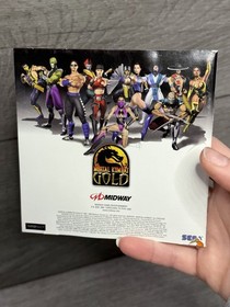 Mint💿! Mortal Kombat Gold Complete CIB VG Refurb + 1yr Warranty Sega Dreamcast