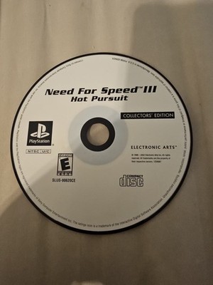 Need for Speed III 3: Hot Pursuit (PlayStation 1 PS1) CIB - Clean Disc -