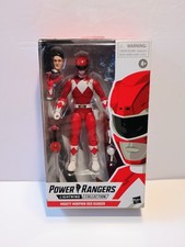 Power Rangers E7755 Lightning Collection 6  Mighty Morphin Red Ranger Open Box