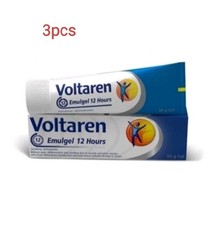 3 Pcs X Voltaren Emulgel 50g Strong Relief of Local Pain Gel for 12 hours