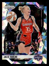 2024 Panini Prizm WNBA #42 Julie Vanloo Ice Prizm #/20