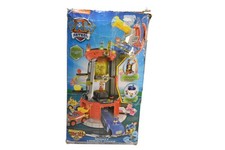   PAW Patrol Mighty Pups Mighty Lookout Tower Playset Lights Sounds New Dmg Box