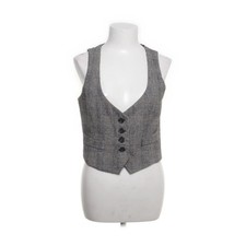 Zara Basic, Outdoor Weste, Damen, Größe: 30, Grau/Mehrfarbig, Tweed #hxA