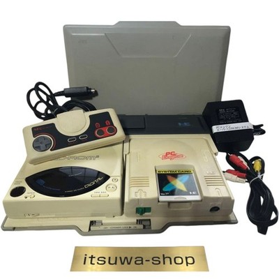 NEC PC Engine CD-ROM2 Interface Unit IFU-30A with Accessories CD-ROM PLAYER