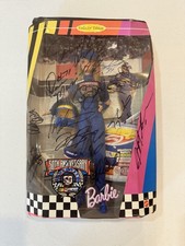 1998 Mattel NASCAR 50th Anniversary Barbie NRFB Multi Signed Box Kyle Petty Era