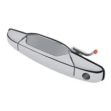Exterior Chrome Door Handle, Front Driver Side - Compatible with 2007-2013 
