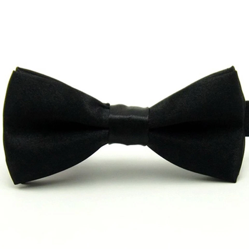 10 PIEZAS Pajarita de Satén Pre Atada para Bebé Niño Boda Fiesta Esmoquin Pajarita Corbata Foto 4 de 4