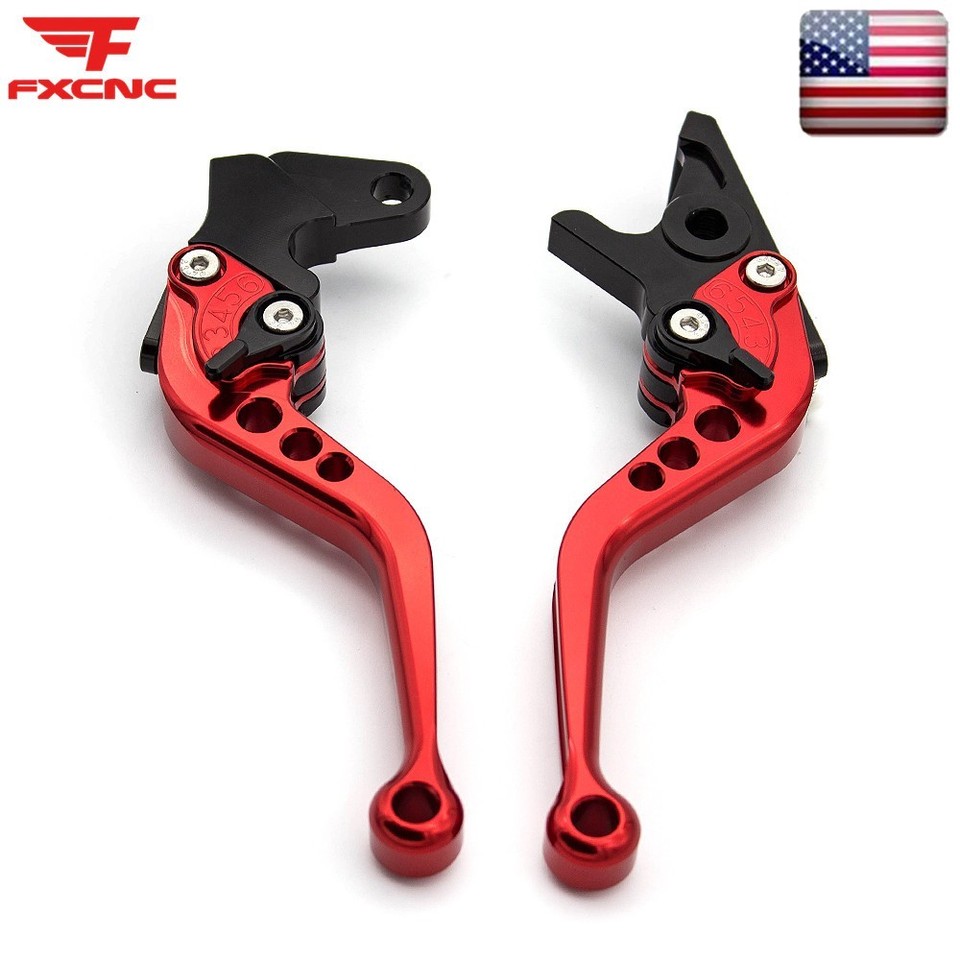 CNC Short Brake Clutch Lever For Yamaha YFM700 RAPTOR 08-24 YFZ450 - View #8