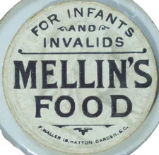 MELLIN'S FOOD - FOR INFANTS & INVALIDS TOKEN - PECKHAM, ENGLAND - EC 7429