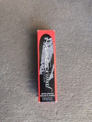MAC Macximal Sleek Satin Lipstick 828 Morange, Bright Orange Red New in Box