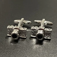 Camera Cufflinks Men Birthday Father’s Day Gift With Box