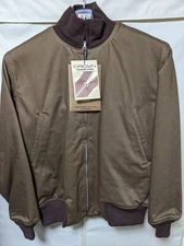 Unused Buzz Rickson's Brown Tankers Jacket Outer Mens Size 42 XL Very Rare