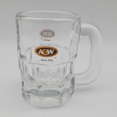 A&W AW Rootbeer Mini Mug small Logo since 1956 Canada