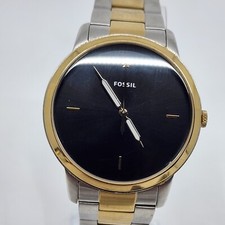 Fossil Minimalist FS5458 Men's Stainless Steel Analog Dial Quartz Watch