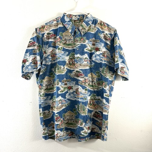 2021 Reyn Spooner Mele Kalikimaka Christmas Hawaiian Aloha Shirt Men's 3XL