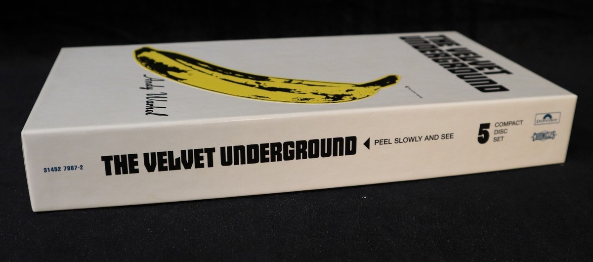 The Velvet Underground Peel Slowly And See 5 Cd Box Set Warhol