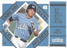 Logan Warmoth Toronto 2017 Panini Contenders Draft Picks Game Day Tickets