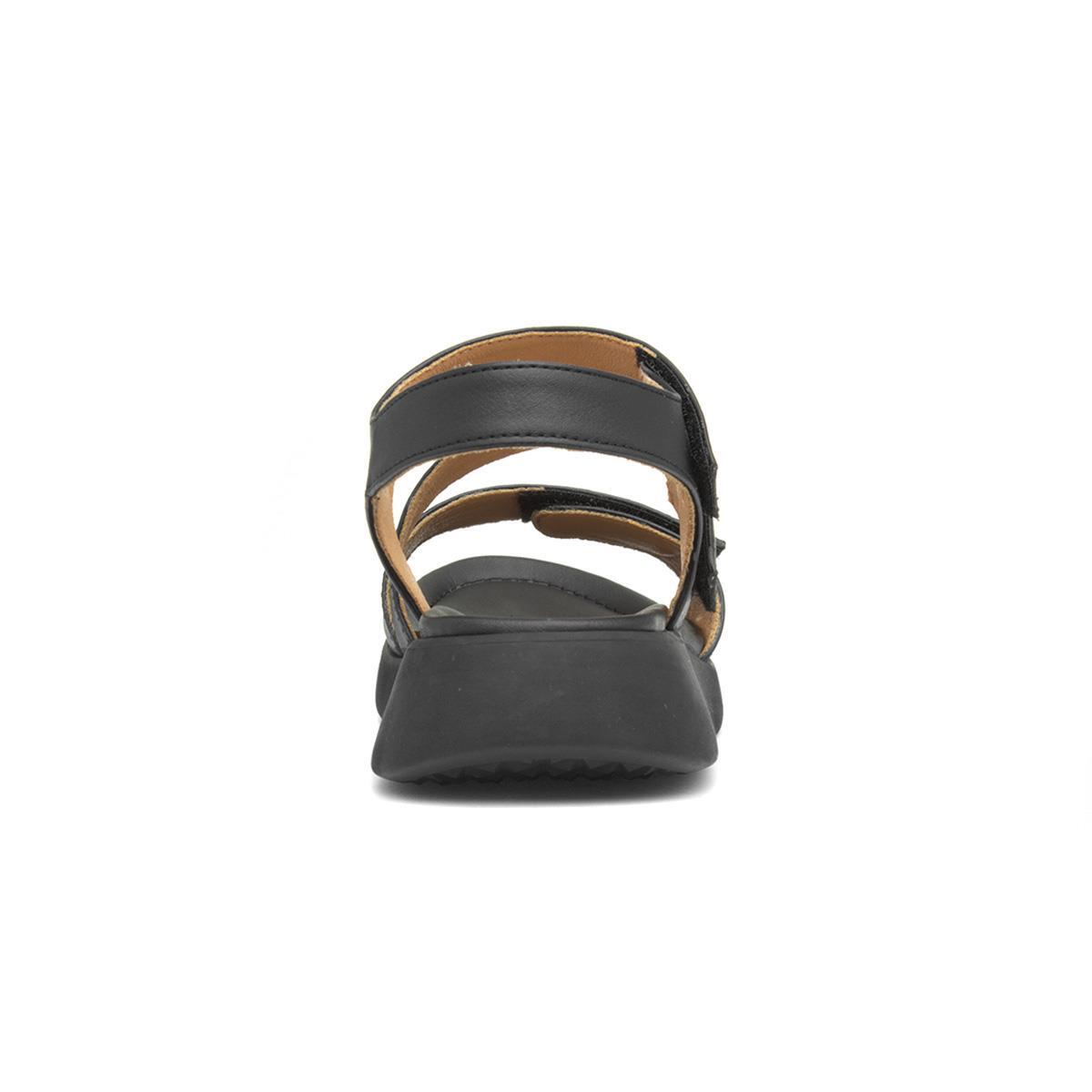 Heavenly Feet Womens Sandals Black Adults Ladies Strappy Easy Fasten Alexa  SIZE