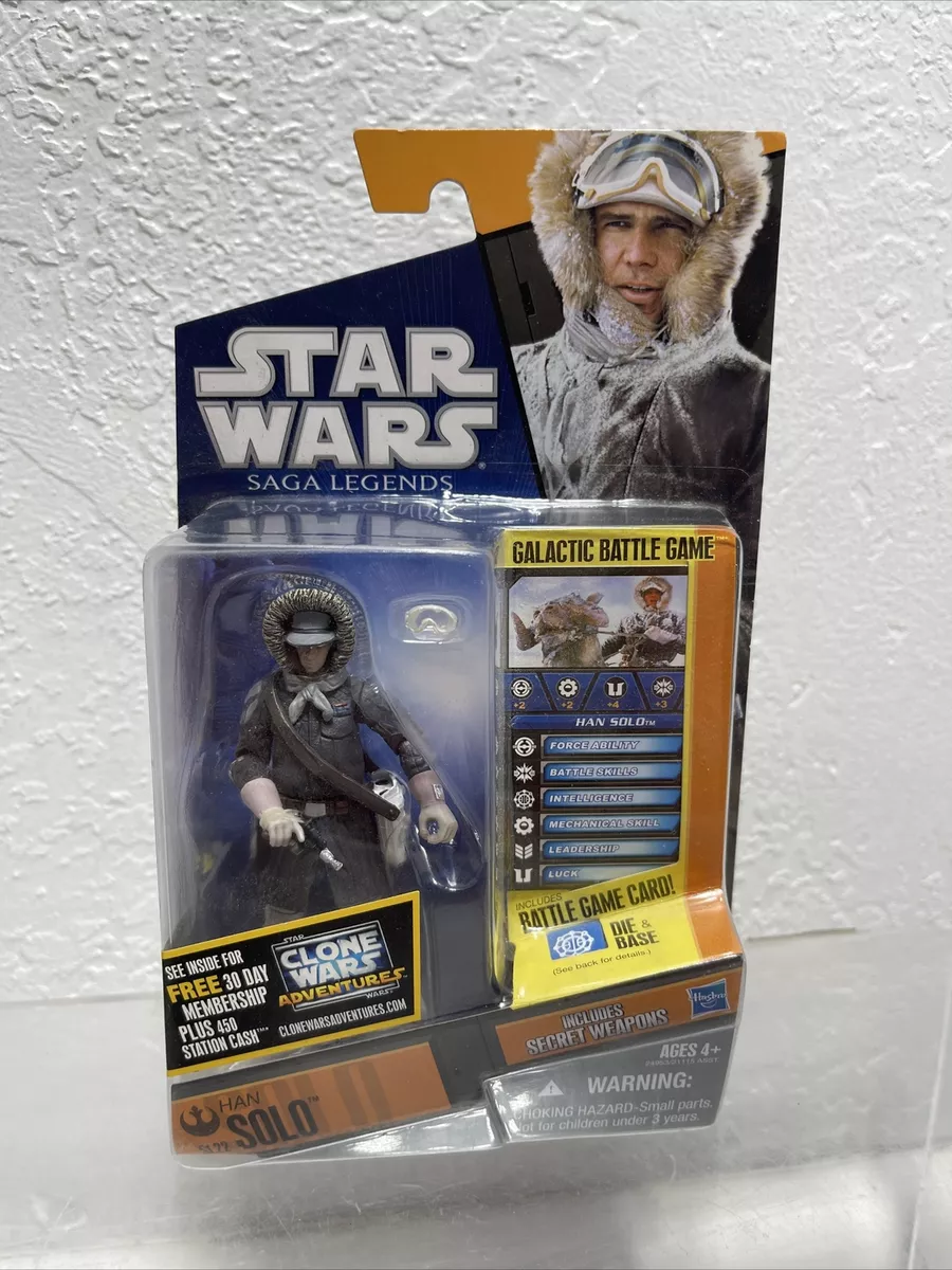 Han solo best sale hoth action figure
