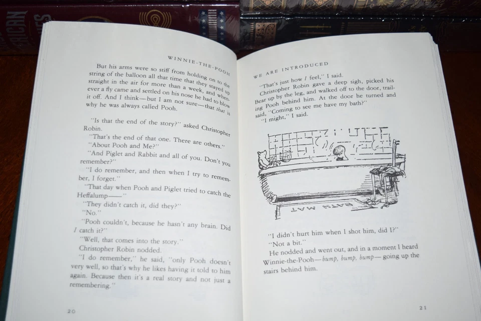 Winnie the Pooh by A. A. Milne Illustrated by Shepard Collector's New Hardcover Foto 4 de 4