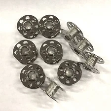 10 Metal Bobbins #0115367T For Bernina 1030 1031 1080 1090 1120 1230 Machines