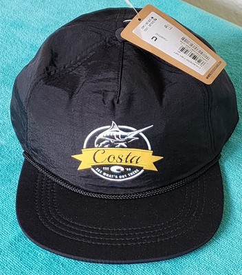 COSTA ''SEE WHAT'S OUT THERE'' MARLIN HAT  100% NYLON - ONE-SIZE-FITS-ALL  FISHING