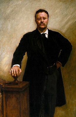 Theodore Roosevelt John S. Sargent USA Amerika Präsidenten Politiker B A3 02671