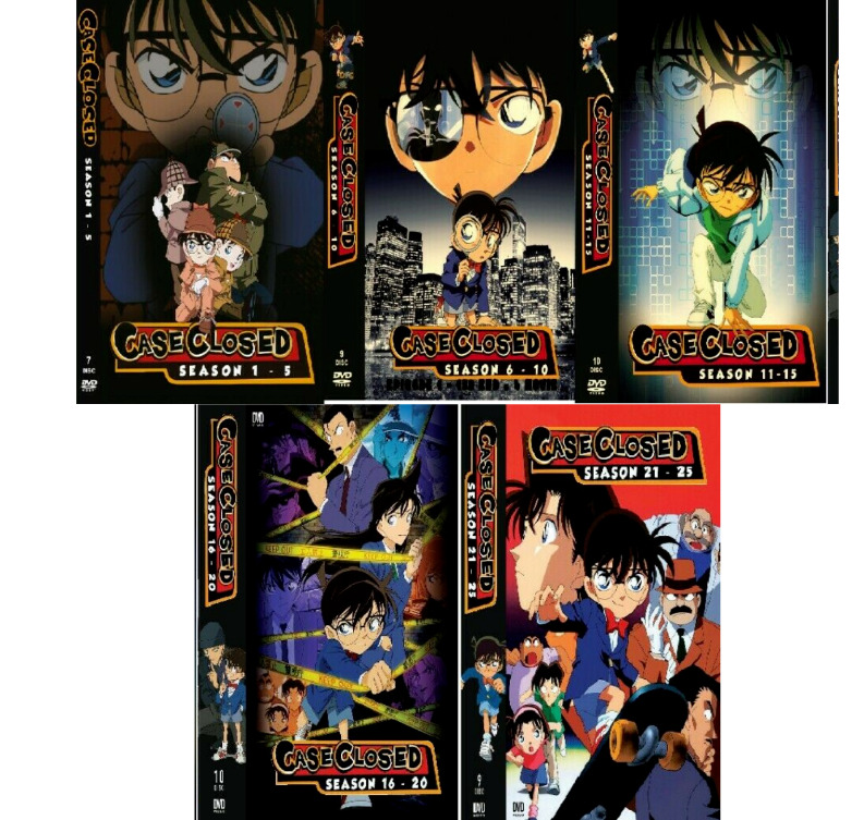 ANIME DVD Detective Conan:Case Closed Season 6-10 English sub DVD