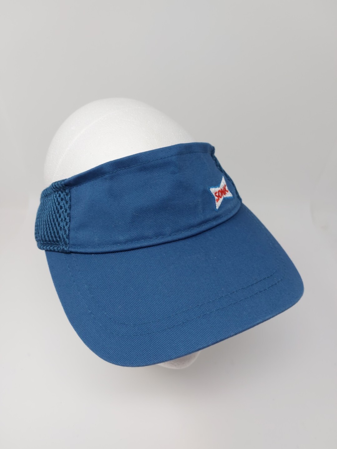 Sonic Employee Strap Back Visor Hat Adjustable Cap - image 2