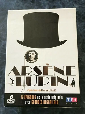 coffret DVD  ARSENE LUPIN  (17 épisodes de la série originale) - Photo 1/3
