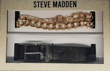 Steve Madden Women's Belts Size L/XL- 2 Pack/ New