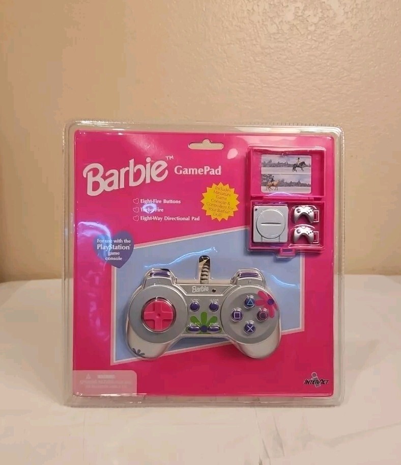 New Sealed Barbie GamePad Controller For Sony PlayStation