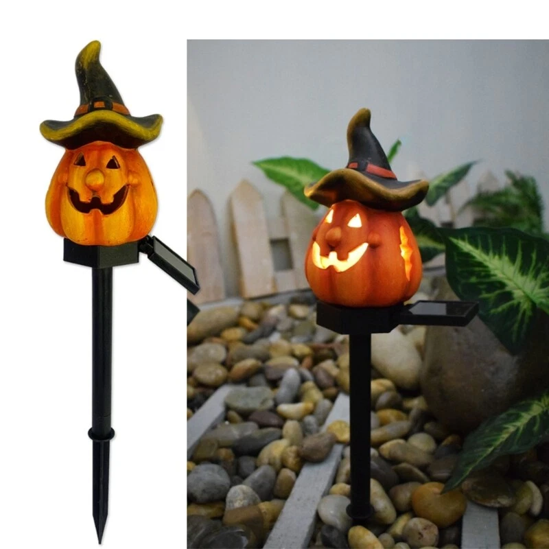 Halloween solar top pathway lights