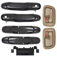 Set of 7 Door Handles Kit for Toyota Sienna 1998 -2003, Replace 80850 80357 ...