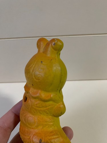Vintage Soviet rubber toy Caterpillar 70s USSR - Picture 9 of 15