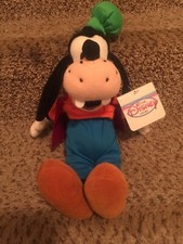 Disney Store Park Goofy Plush Stuffed Animal 15" Tags Classic Dog