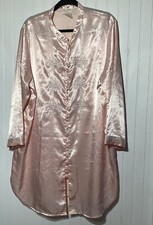 Vintage Inner Most Pink Long Sleeve Nightgown Women s Size 1X