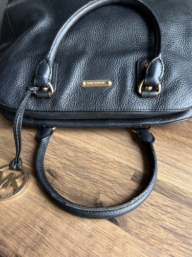 Michael Kors Handtasche MK schwarz Echtleder - Bild 8 von 12