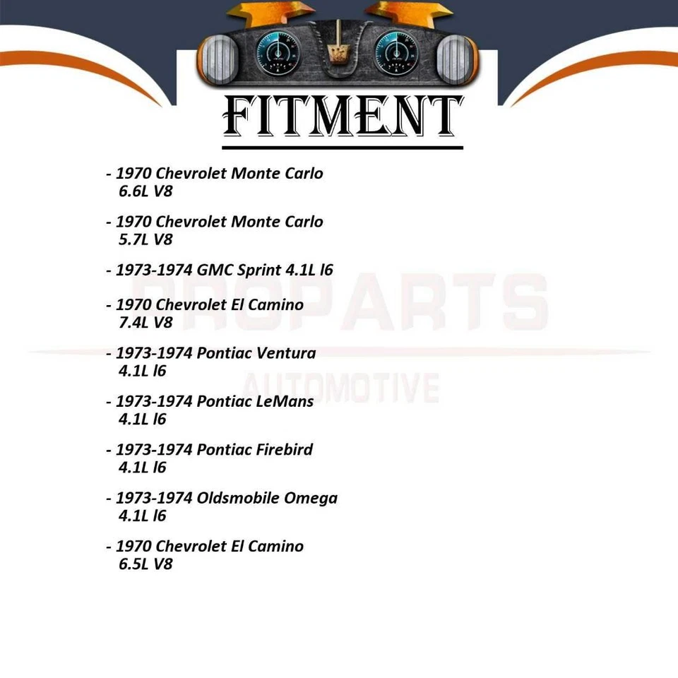 Bomba de dirección asistida 1 pieza para Chevrolet El Camino 1970 5,0 L Foto 4 de 4