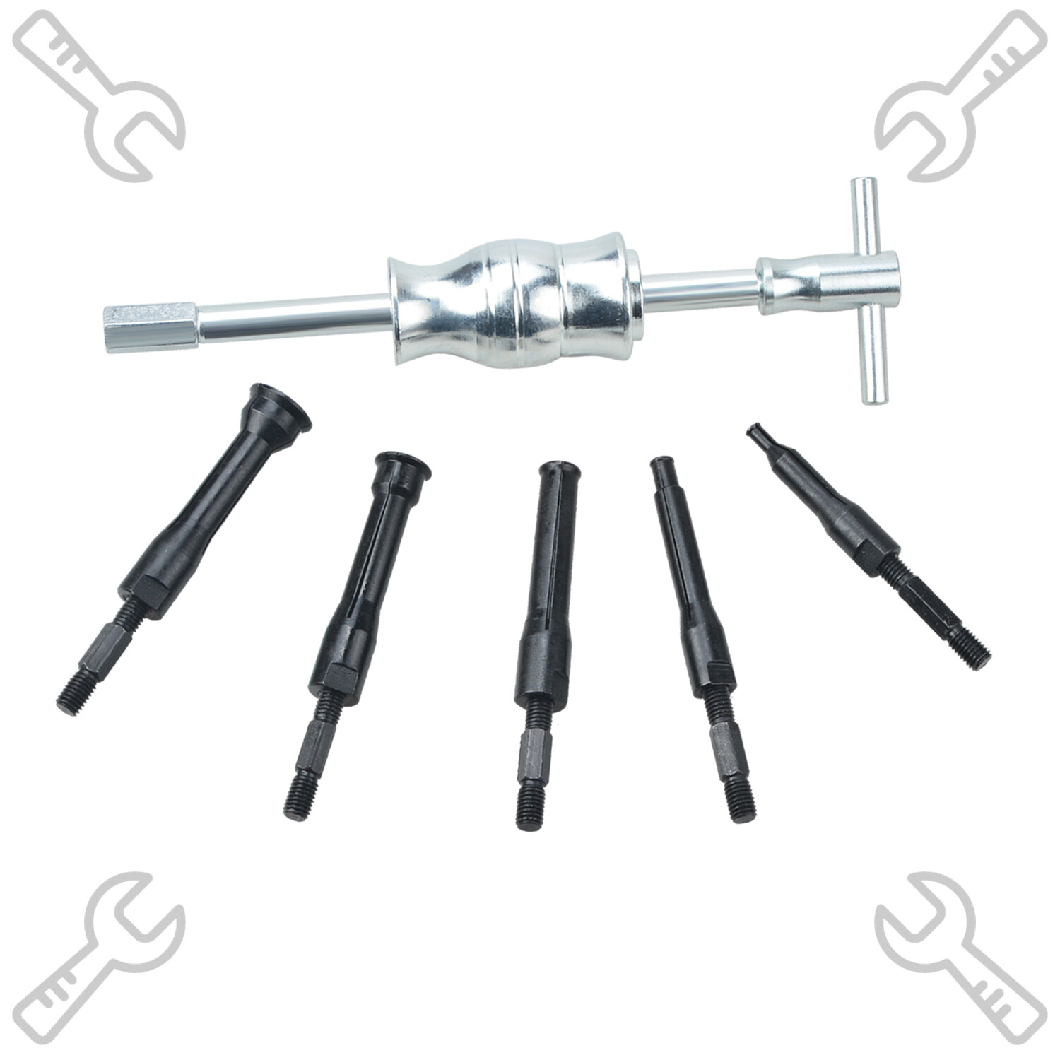 16pcs Bearing Extractor Set Inner Internal Blind Remover Bushes Puller