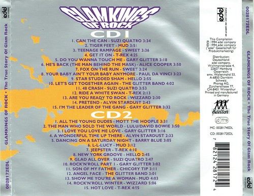 (2CDs) Glamkings Of Rock - The True Story Of Glam Rock - The Sweet, Gary Glitter - Bild 2 von 2