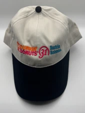 Dunkin Donuts 31 Baskin Robbins Hat Cap White with Black Brim (Rare)