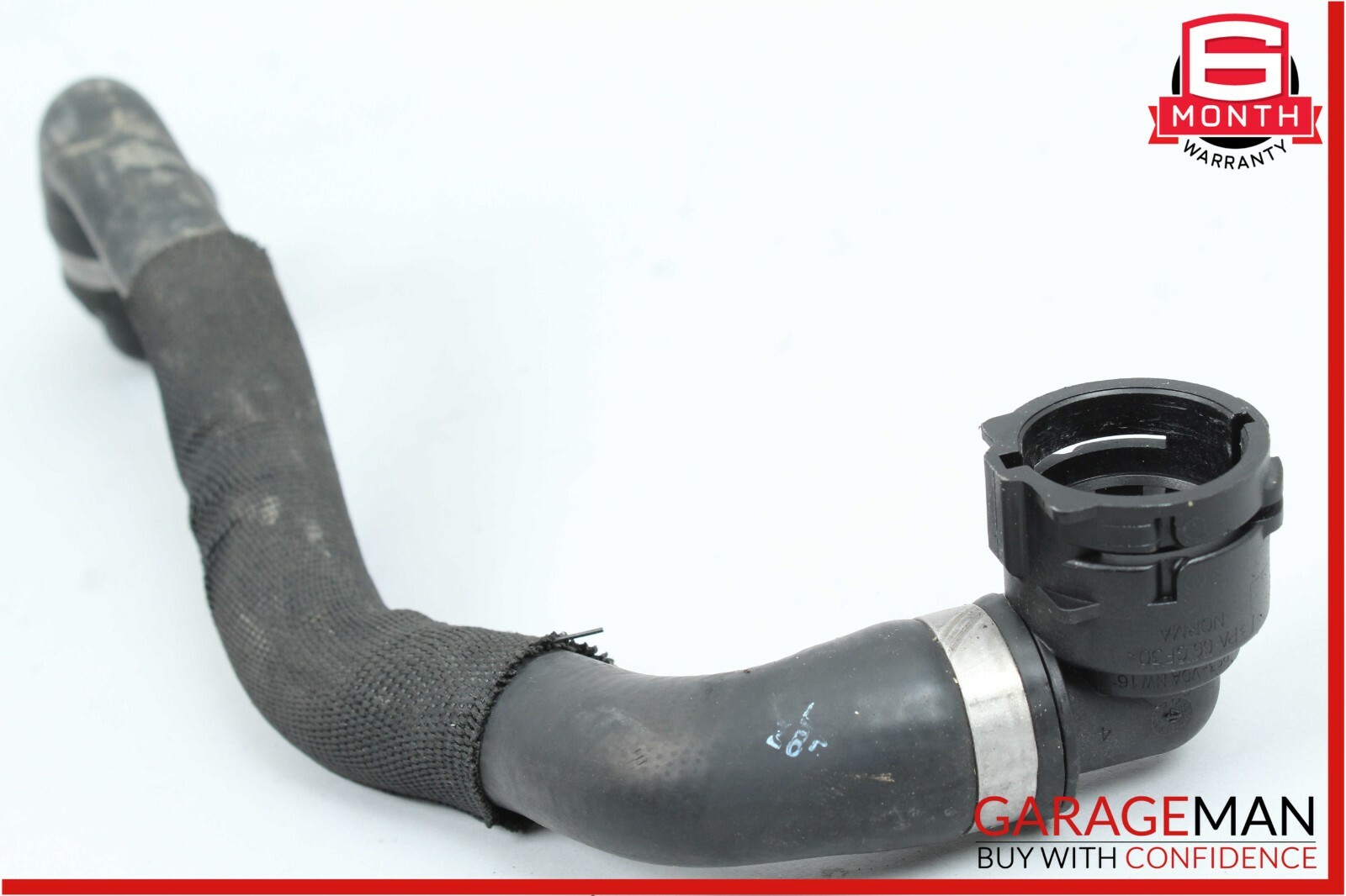 16-18 Mercedes W213 E300 E400 4Matic Engine Water Radiator Coolant Pipe Hose OEM