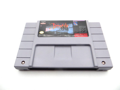 Bram Stoker's Dracula (Nintendo SNES, 1992) Authentic Cartridge Only