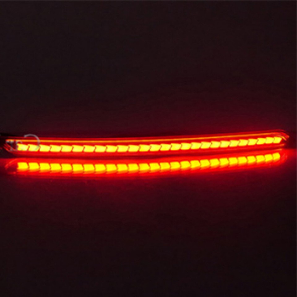 Smoked Rear Brake Bumper Reflector Light For VW Magotan Passat B8 2023