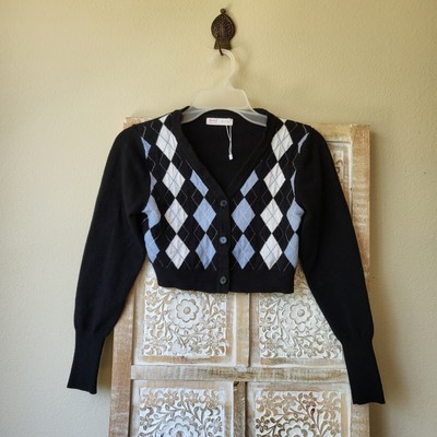 ROMwe Cardigan V Neck Button Front Long 
