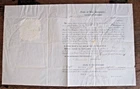 New Hampshire Commission for a Lieutenant in Cavalry 32nd Regt of Militia