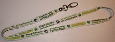 Golfshark Putting Green  Fairway Lanyard Lanyard NEW A47 