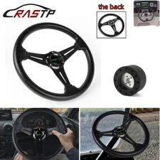 3/4" Keyway Marine Boat Steering Wheel Hub Adapter+Steering Wheel